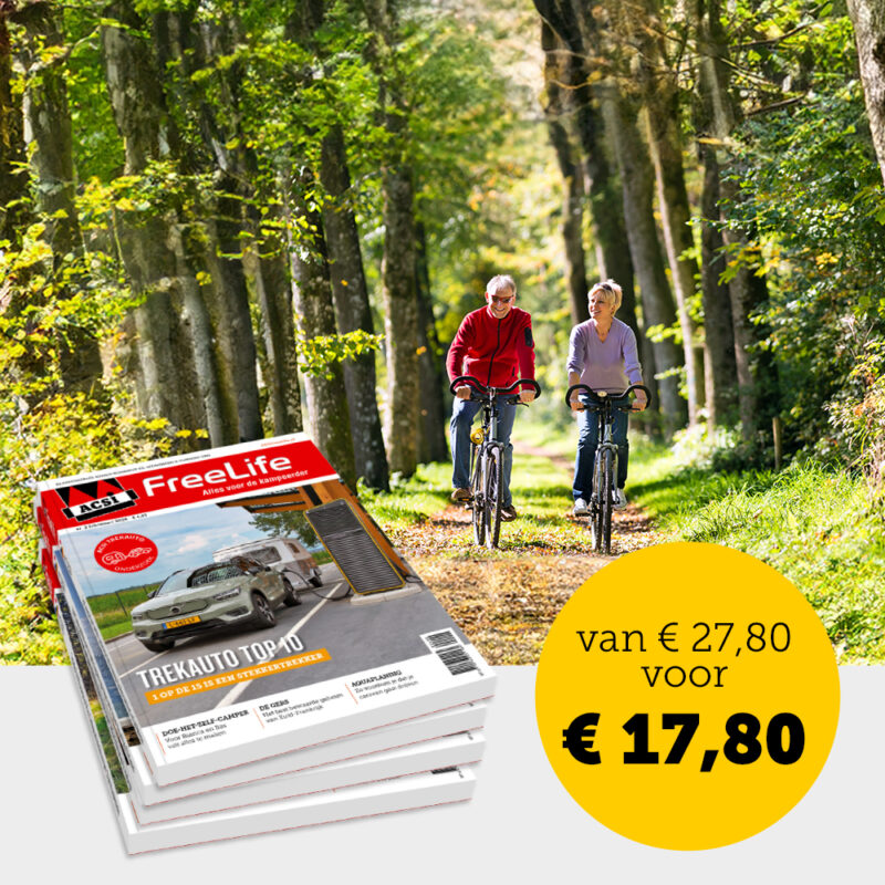 Aanbieding ACSI FreeLife Magazine - Open Camping Dag